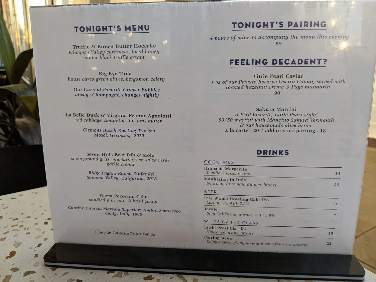 Menu 4