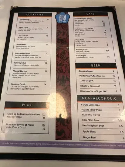 Menu 6