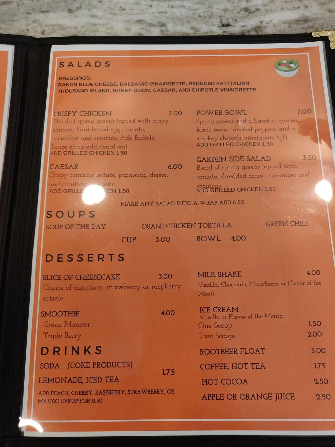 Menu 6