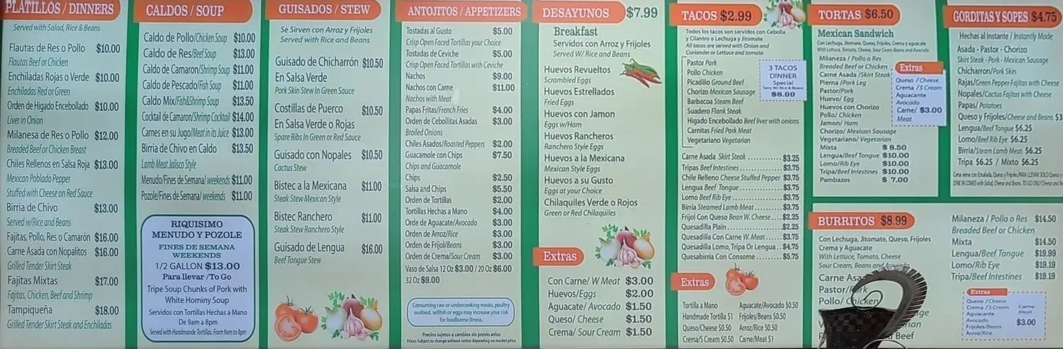 Menu 6