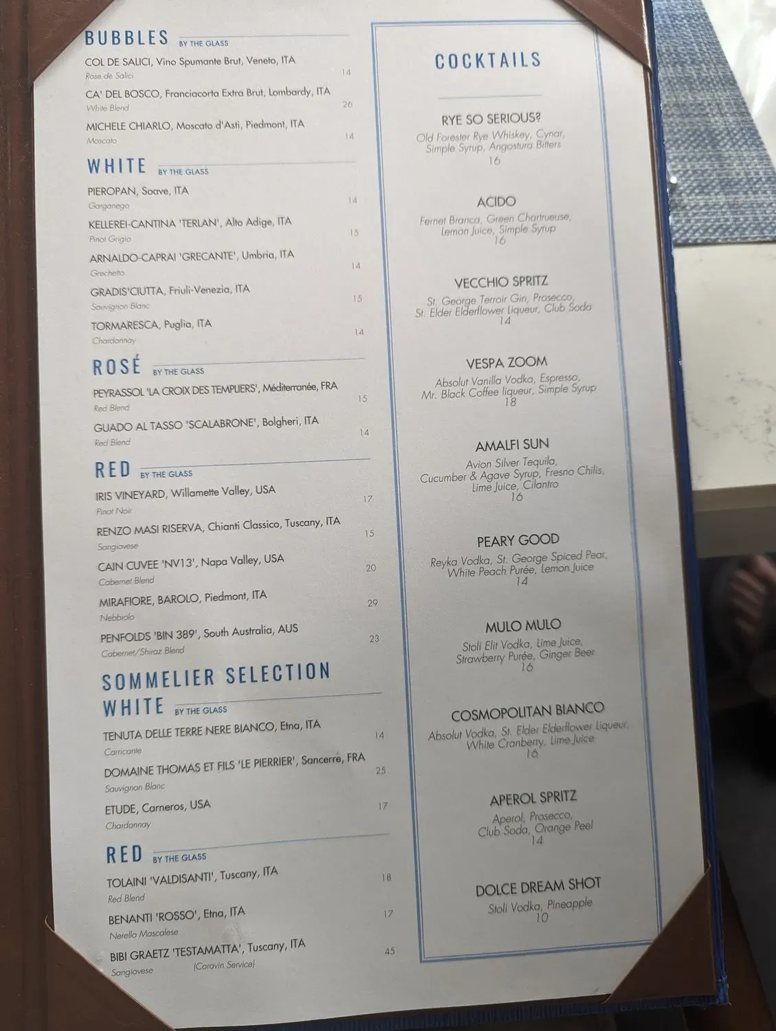 Menu 6