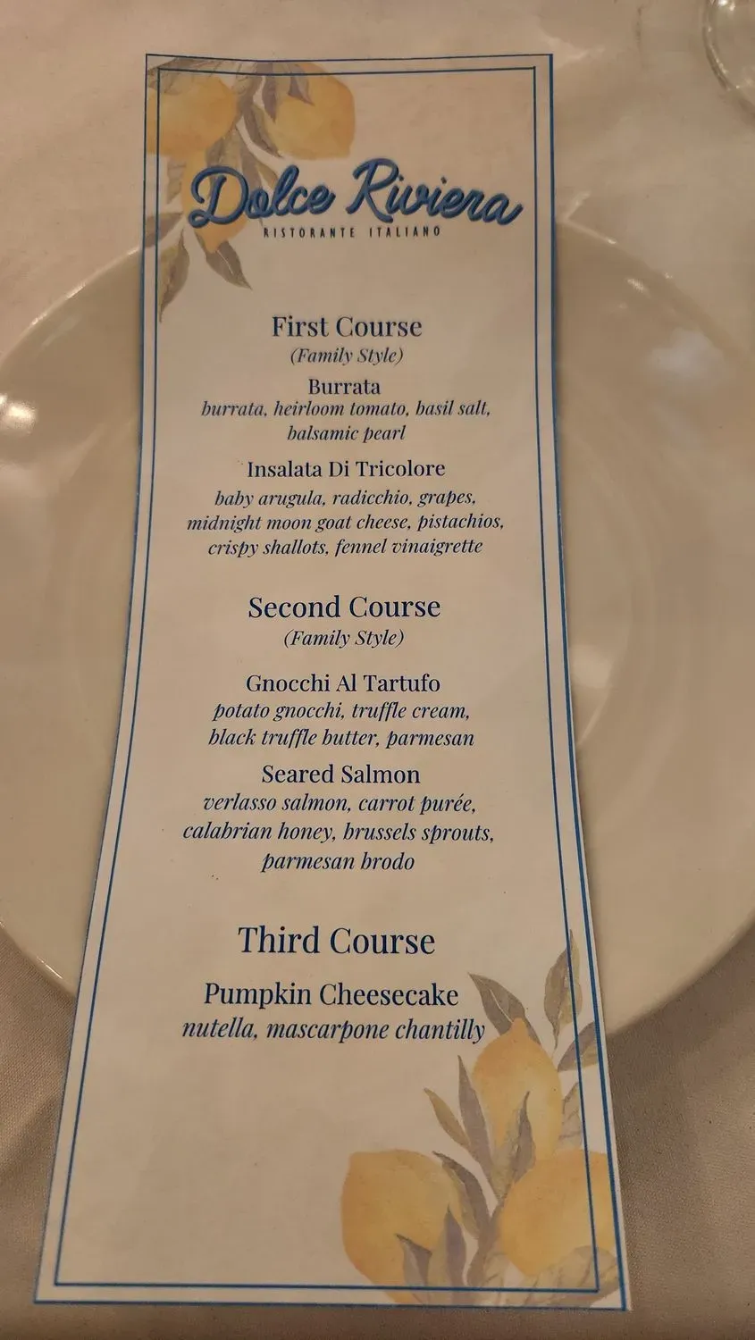 Menu 6