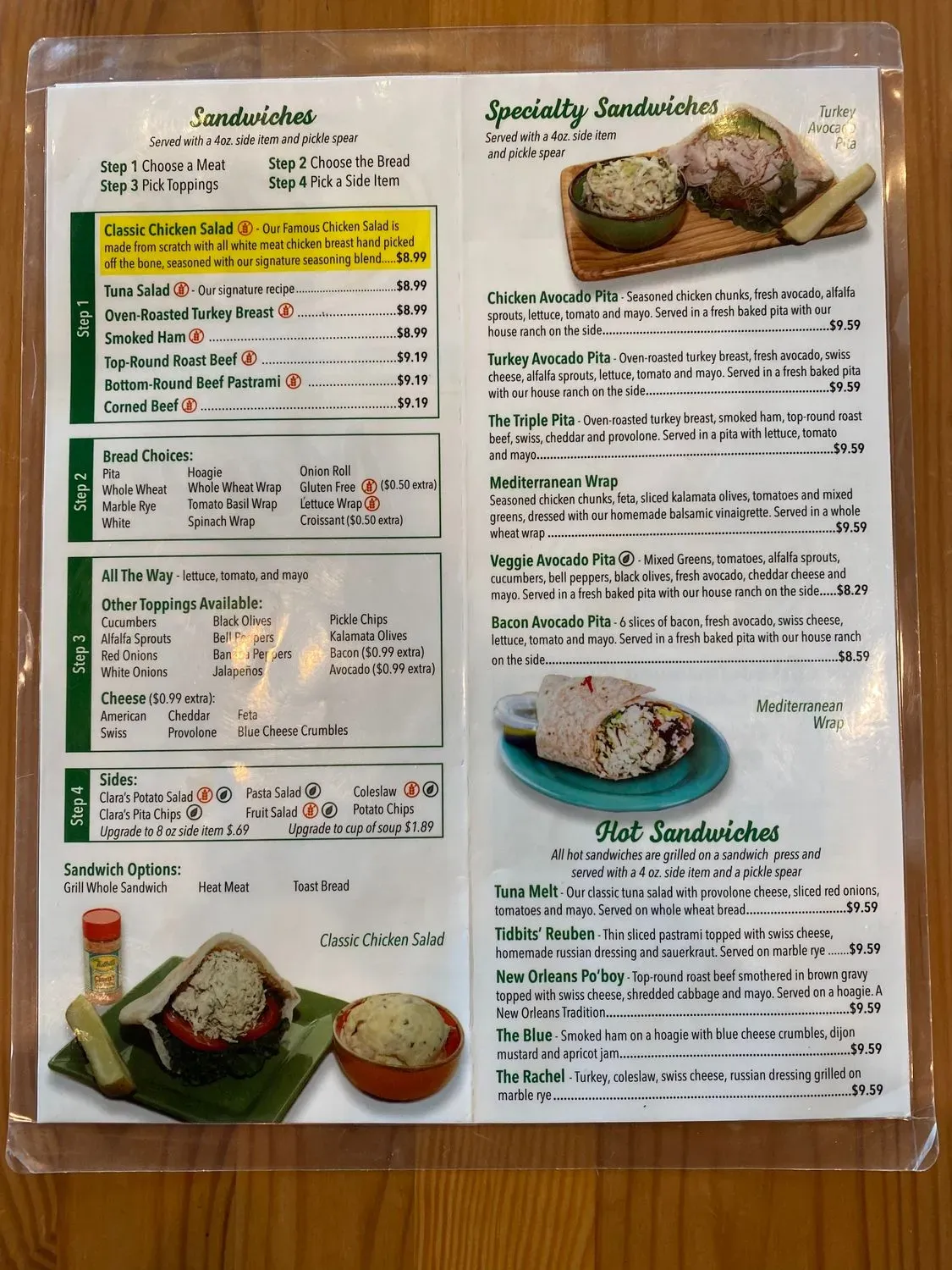 Menu 6