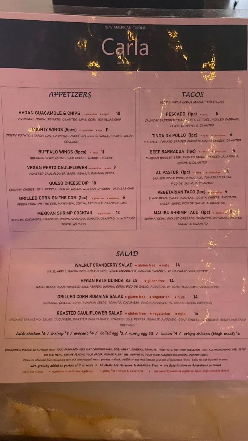 Menu 4