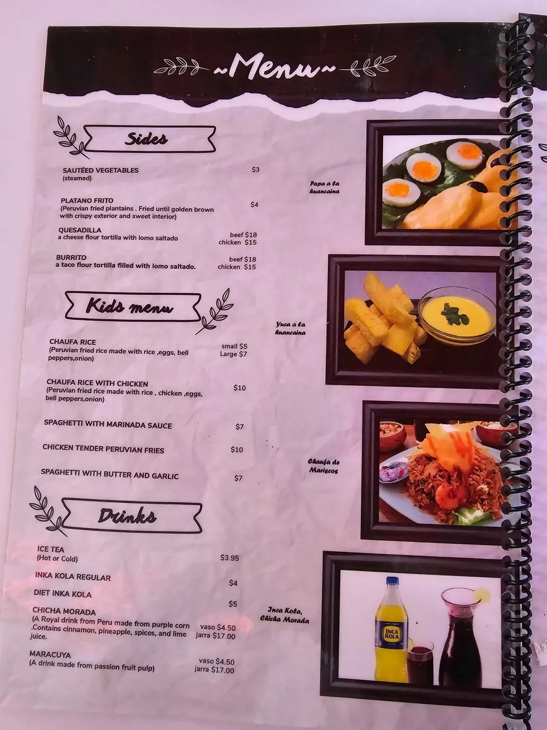 Menu 4