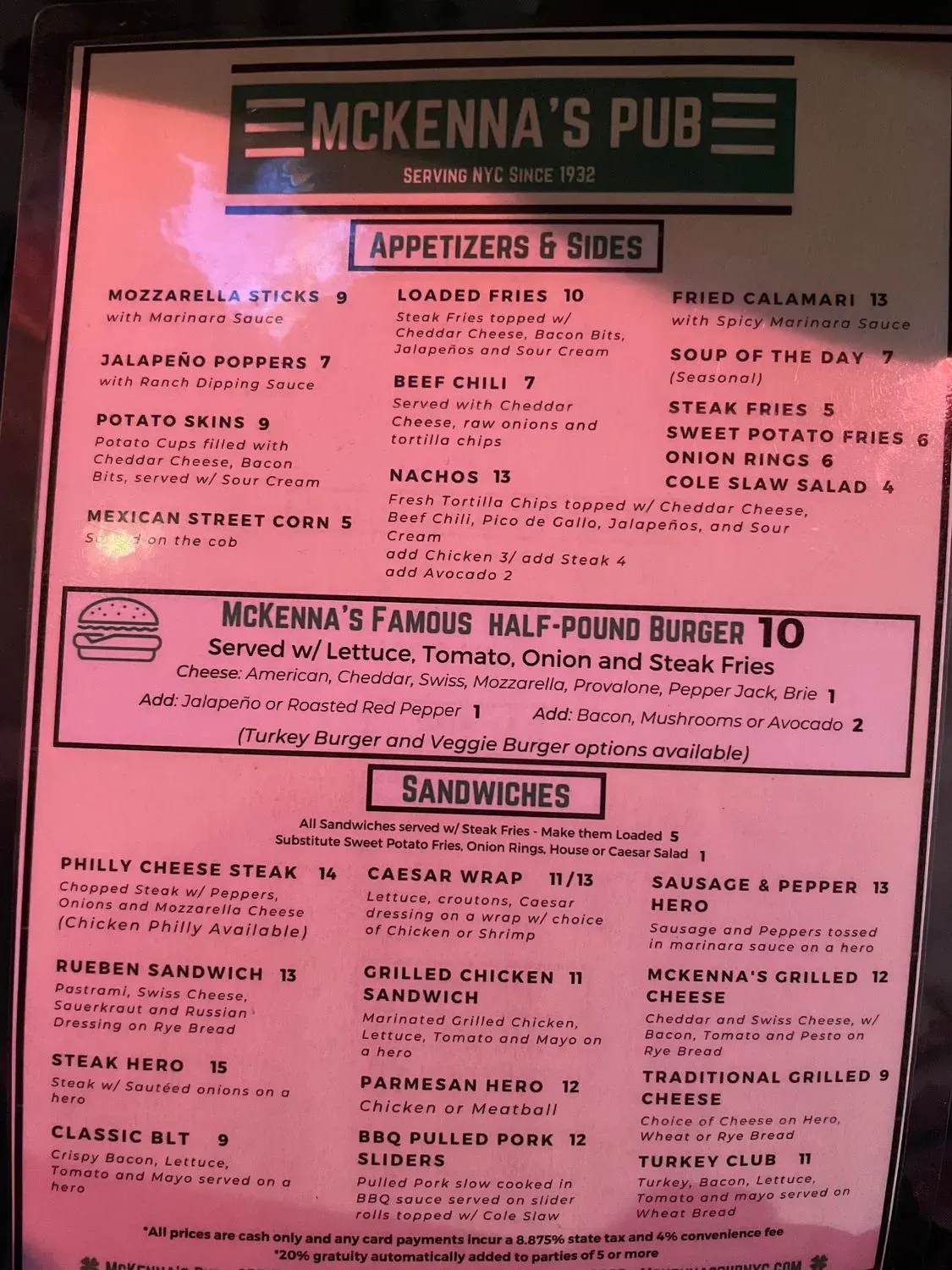 Menu 3