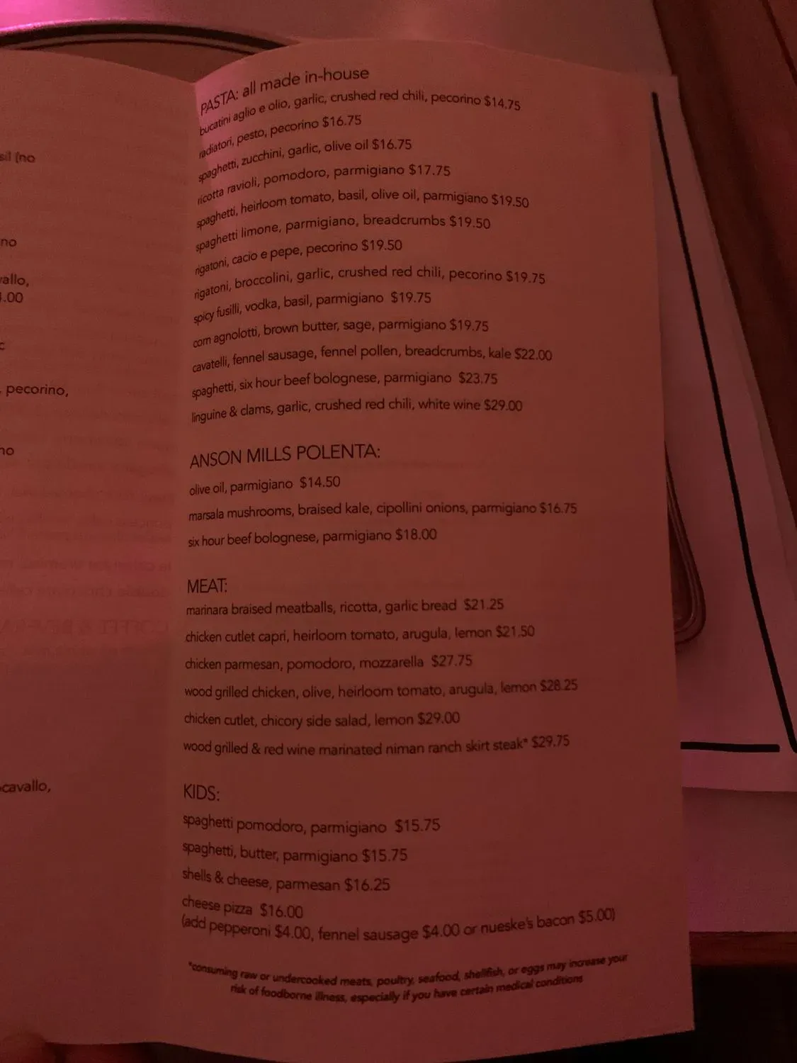 Menu 4