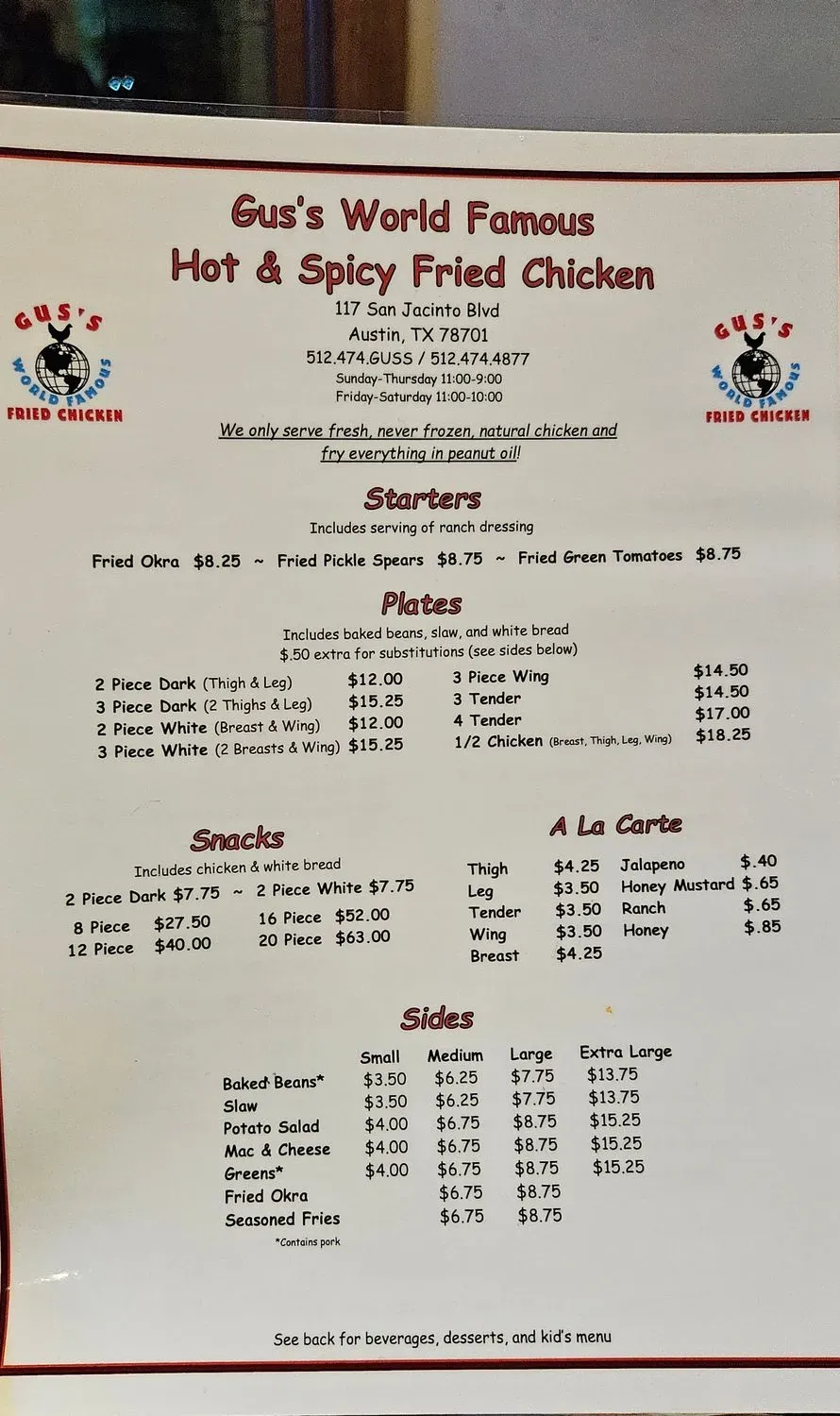 Menu 4