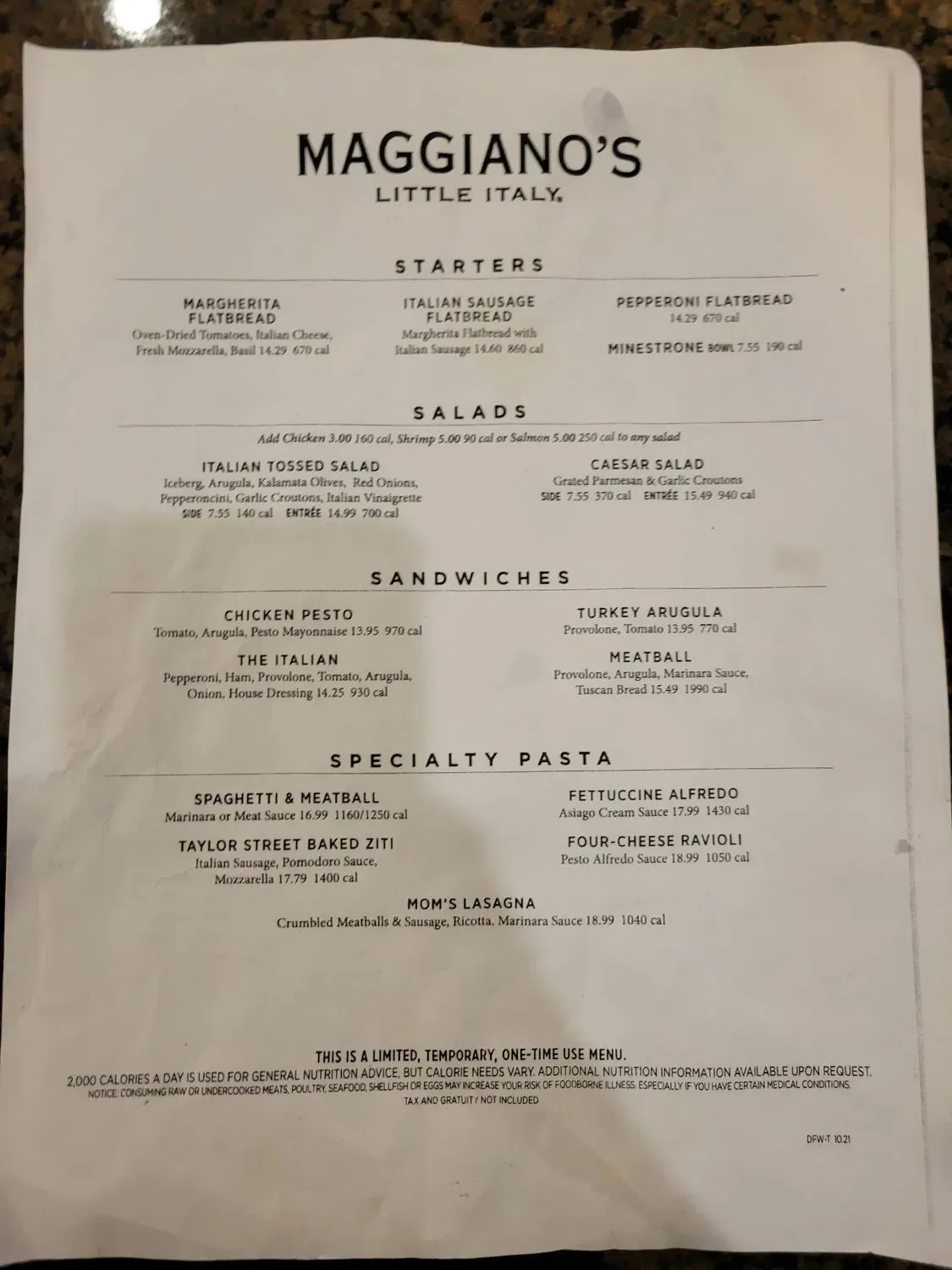 Menu 3