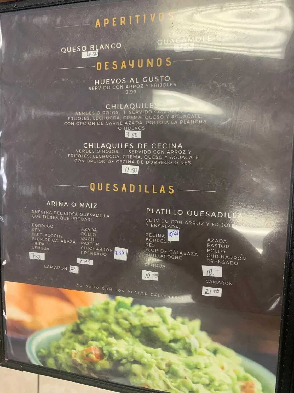 Menu 4