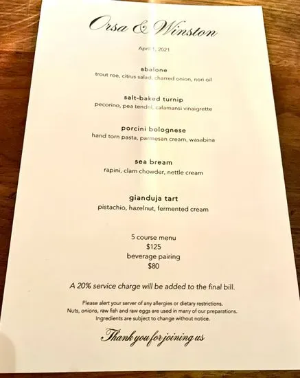 Menu 3