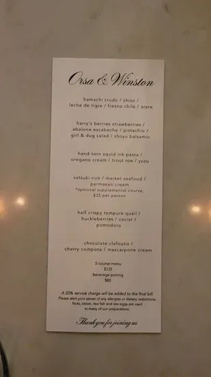 Menu 6