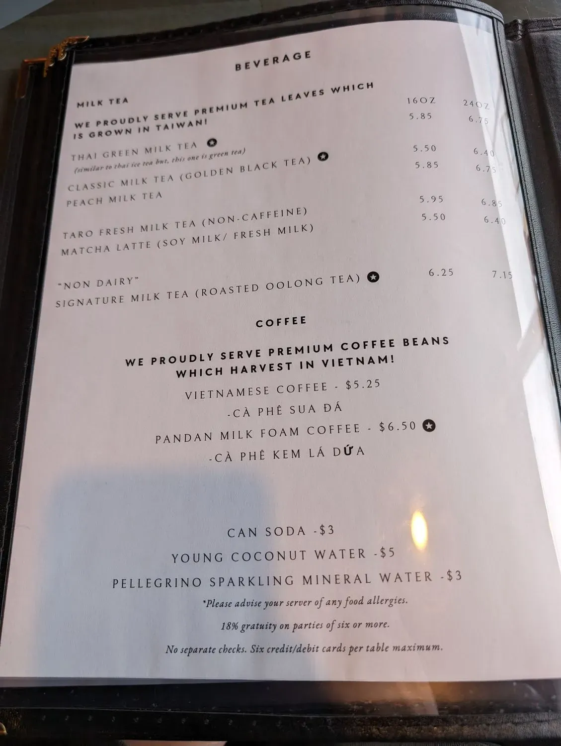 Menu 6