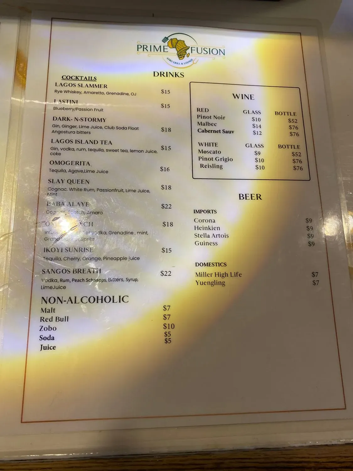 Menu 6