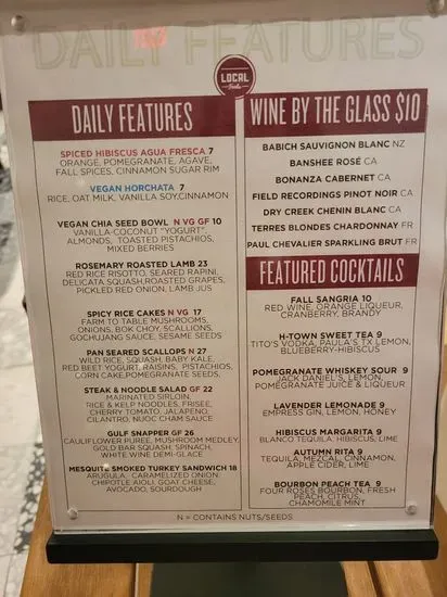 Menu 6