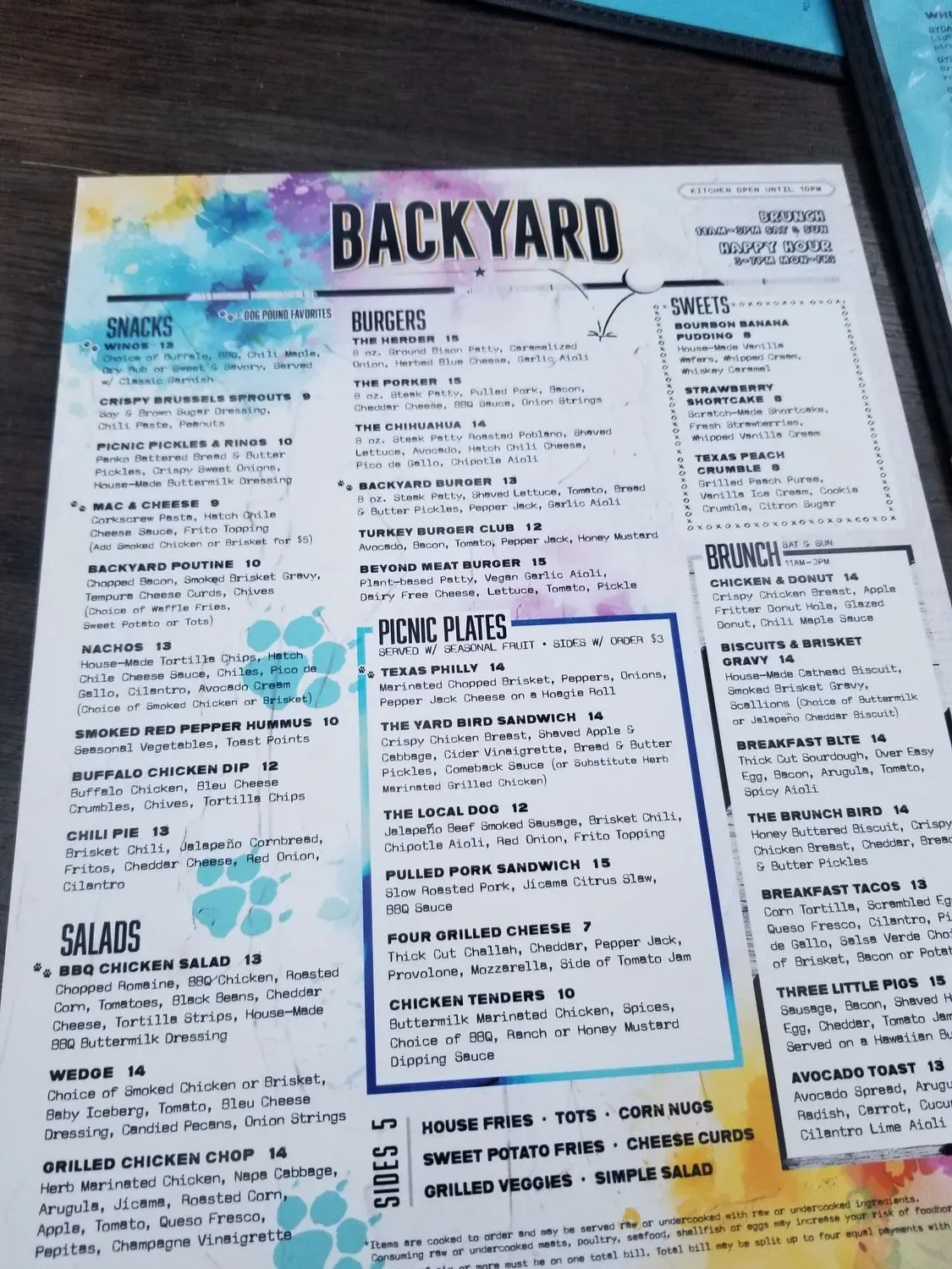 Menu 6