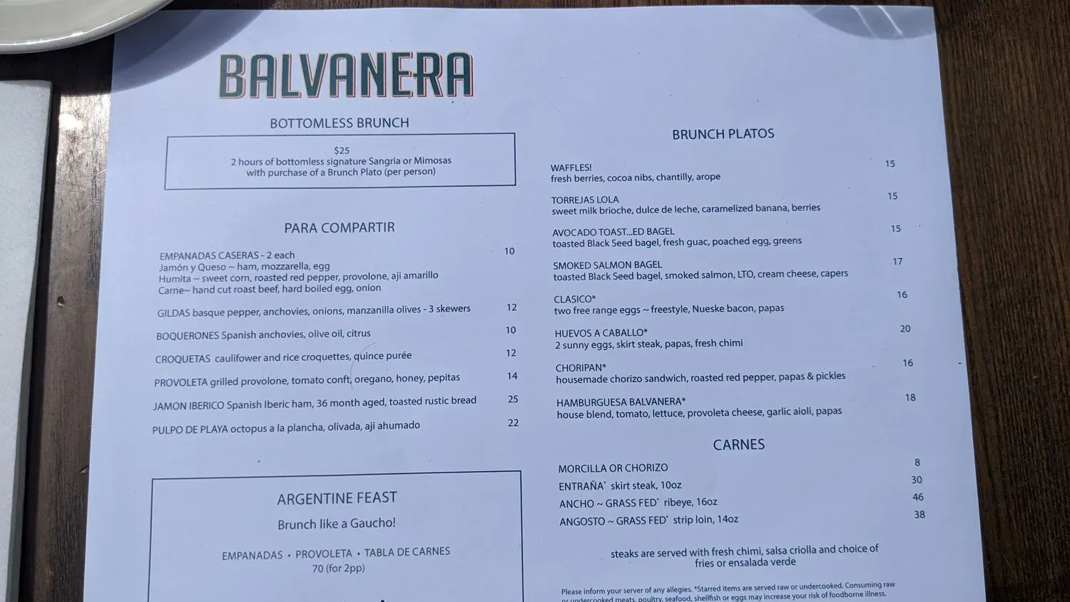 Menu 6