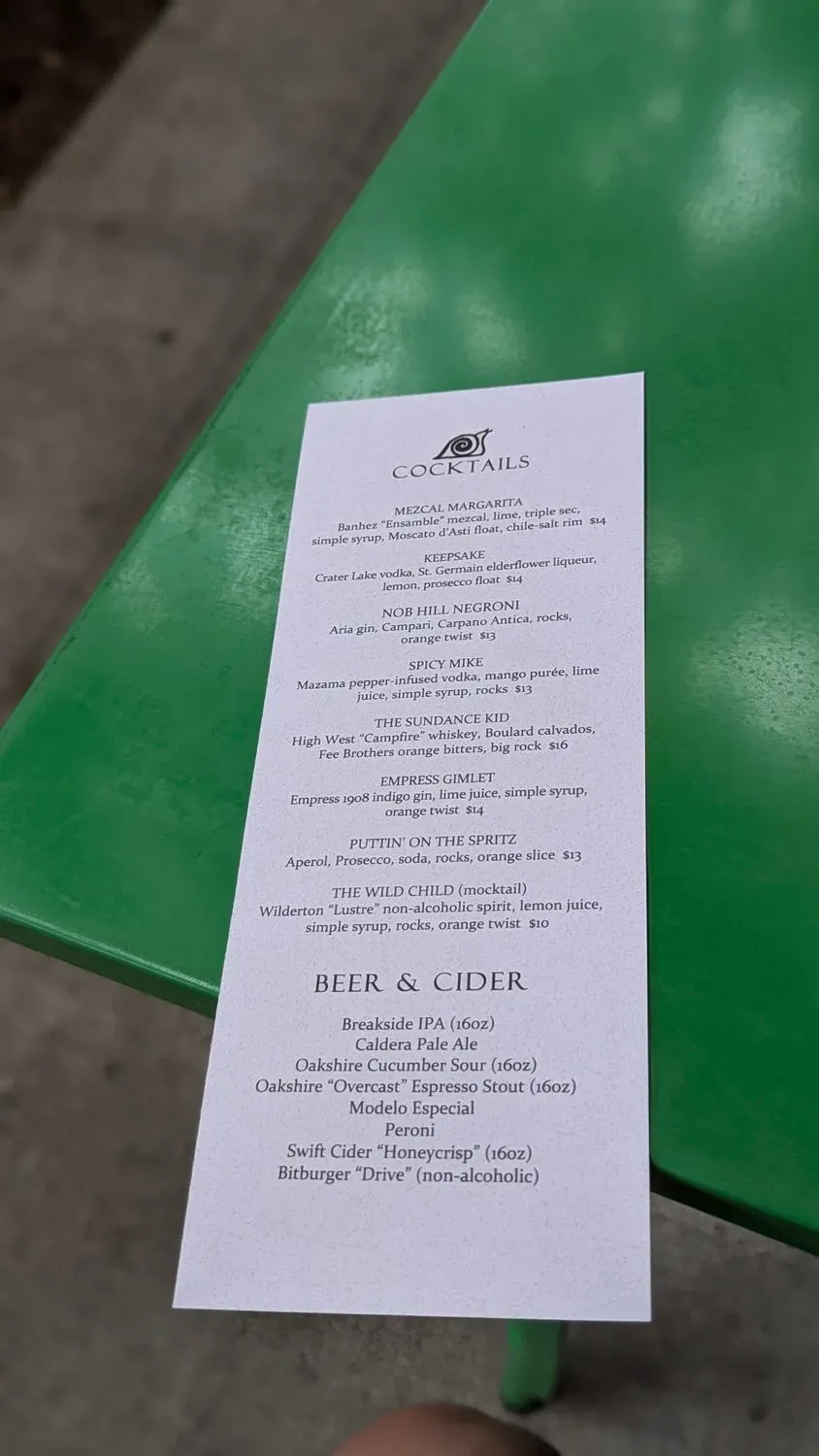 Menu 4