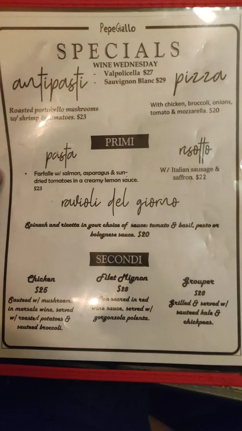 Menu 4