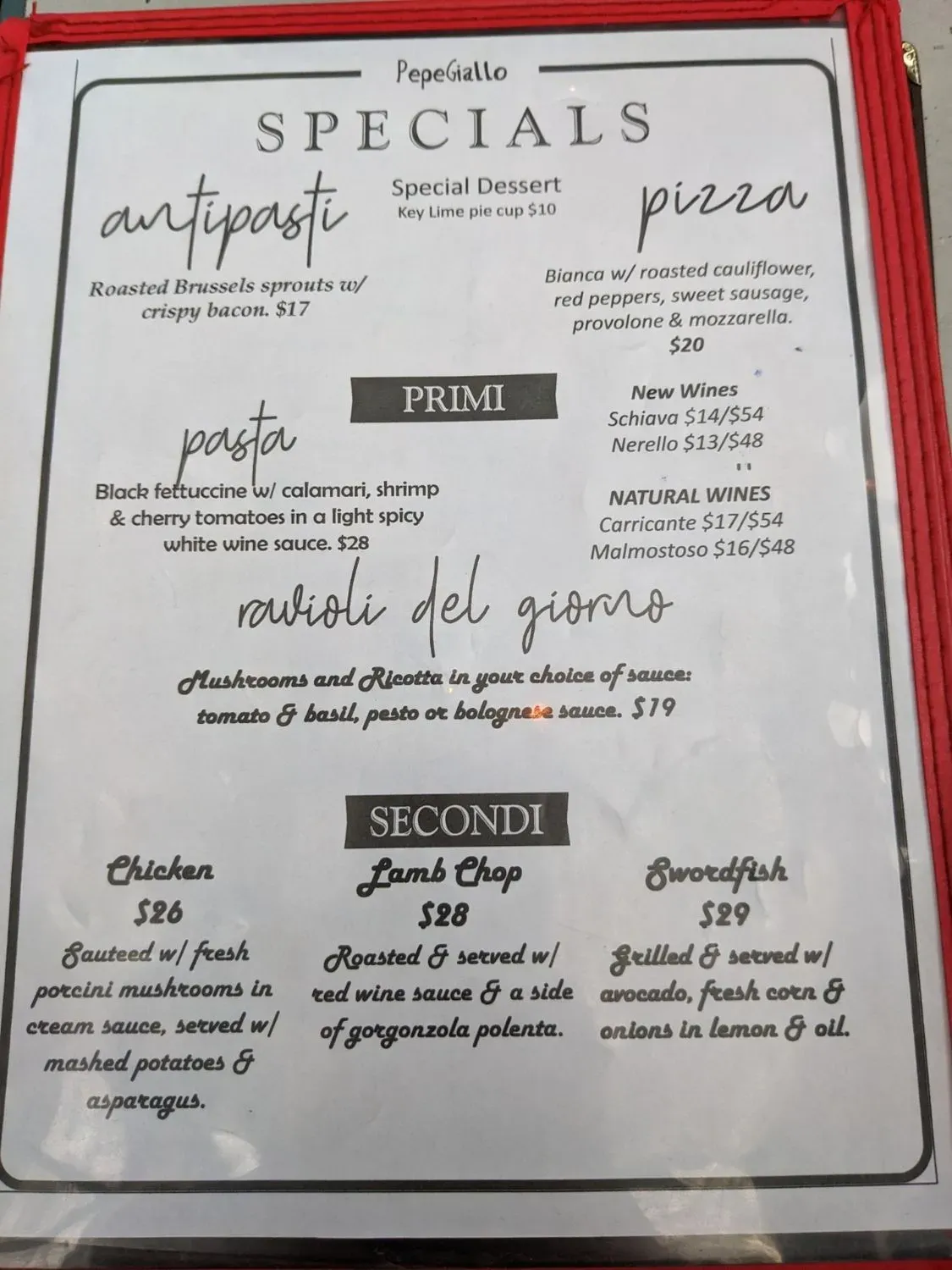 Menu 3