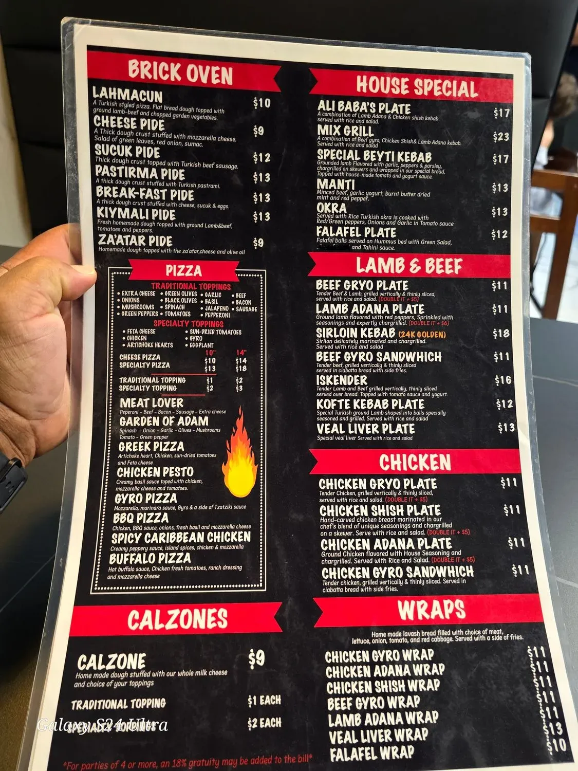 Menu 3