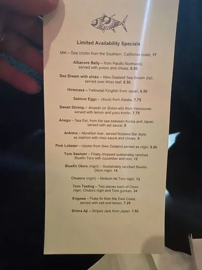 Menu 6