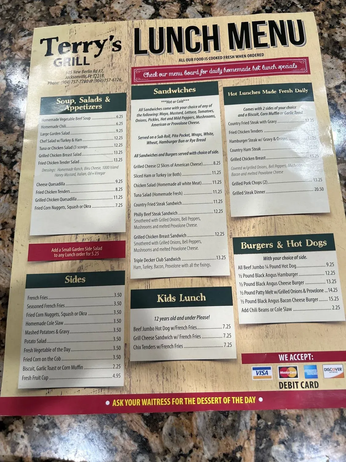 Menu 4