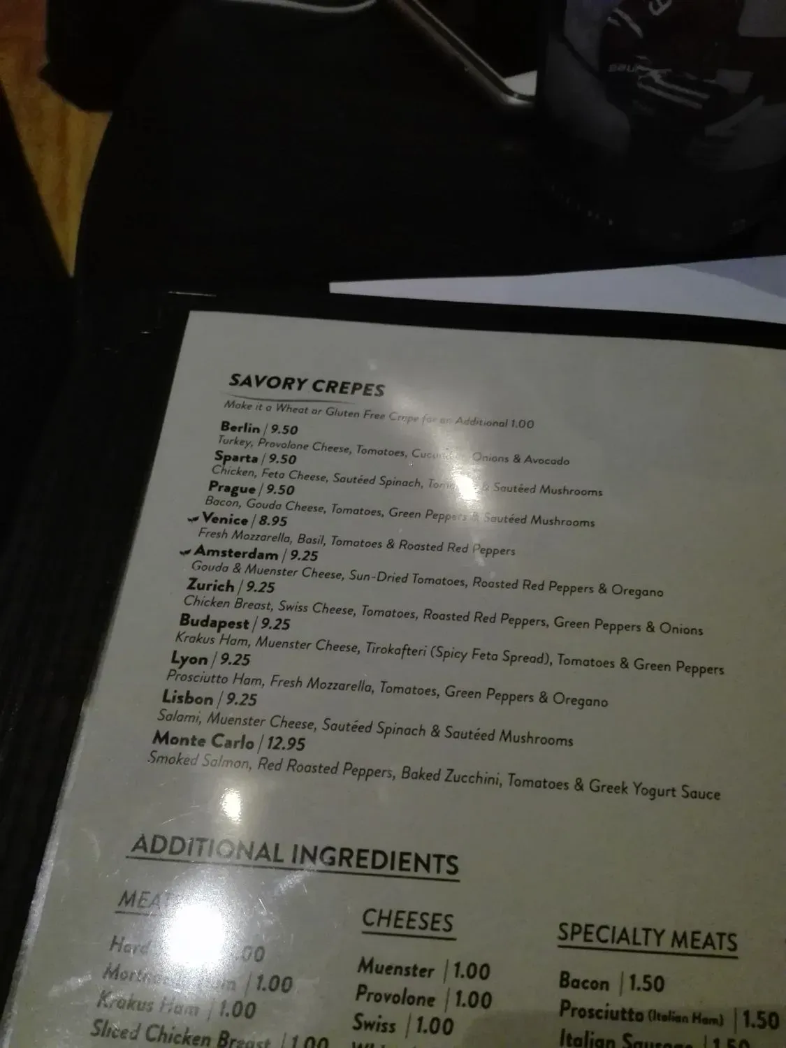 Menu 6