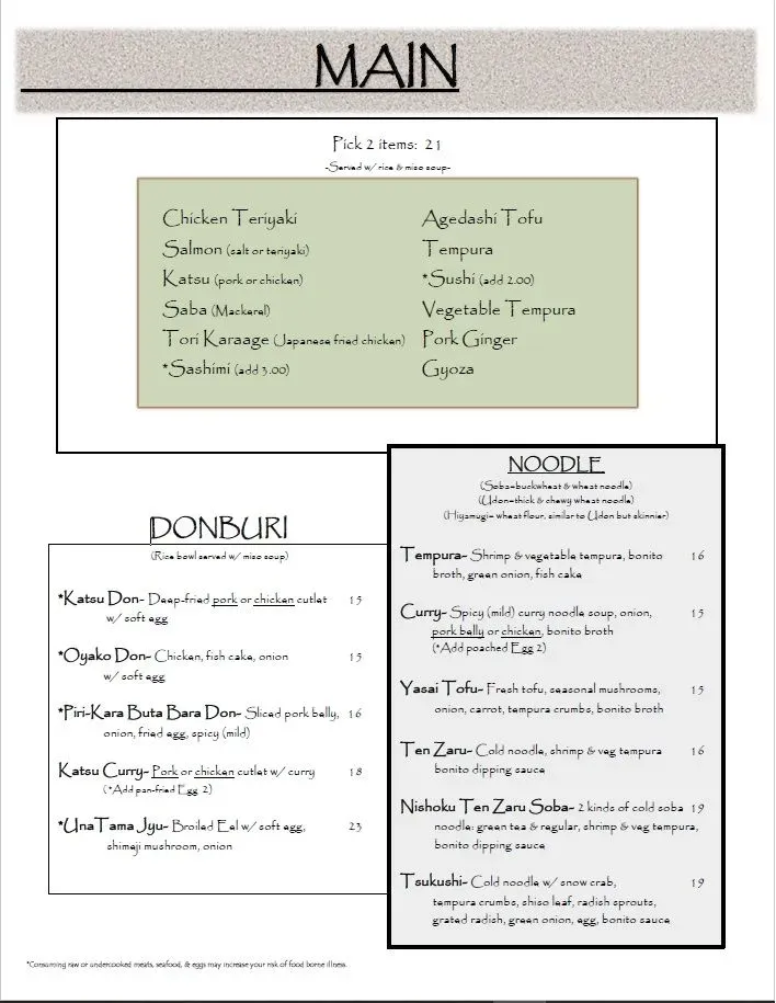 Menu 4