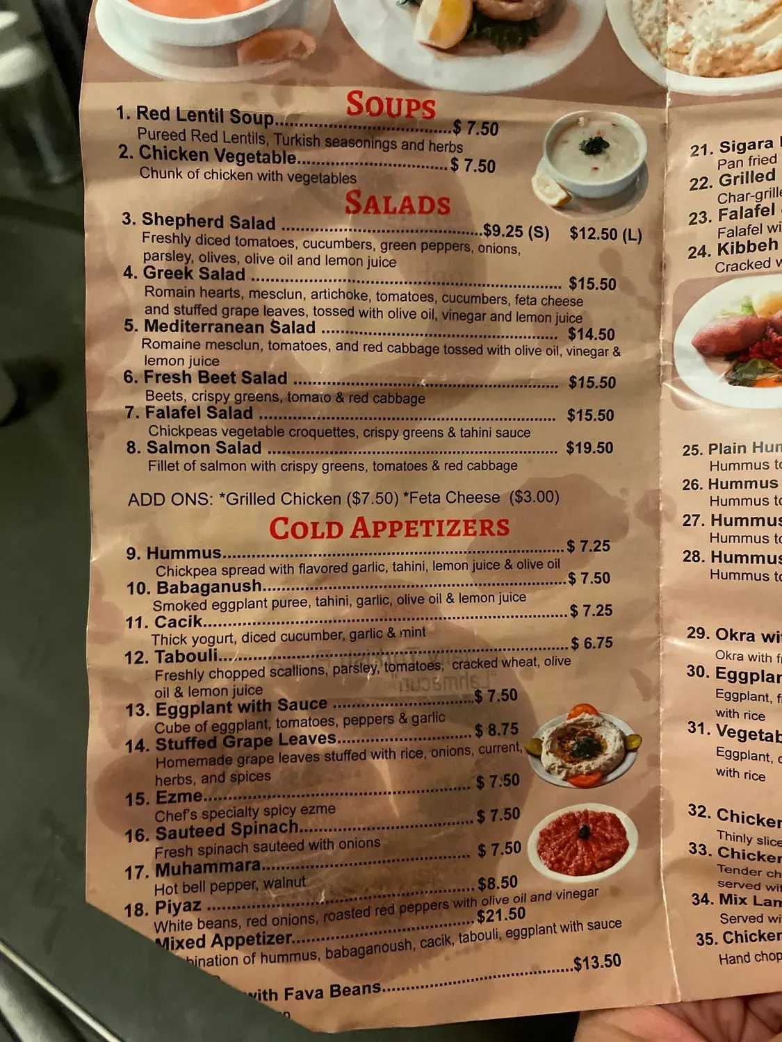 Menu 6