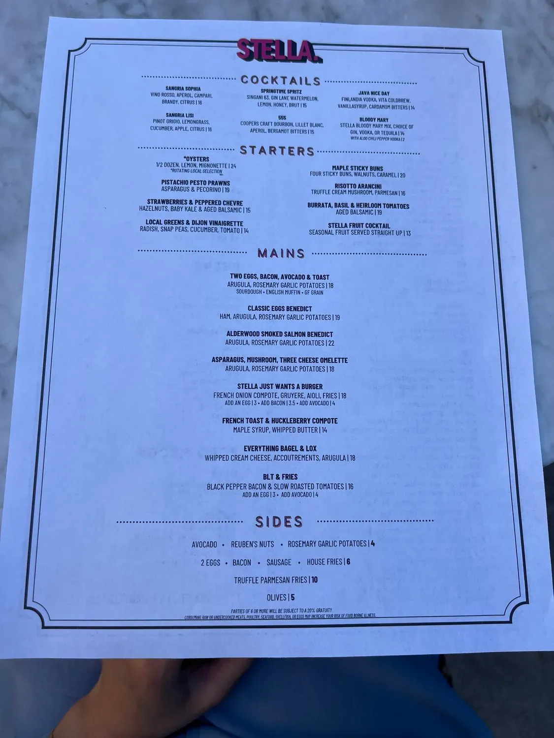 Menu 6