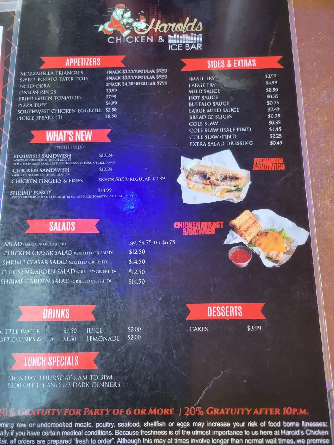 Menu 6