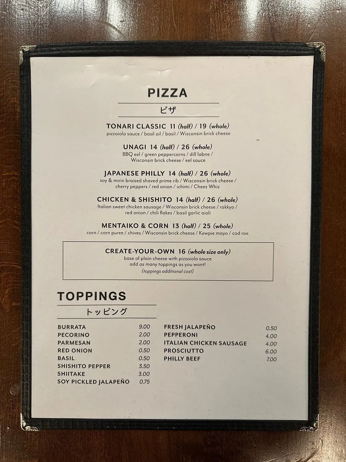 Menu 3