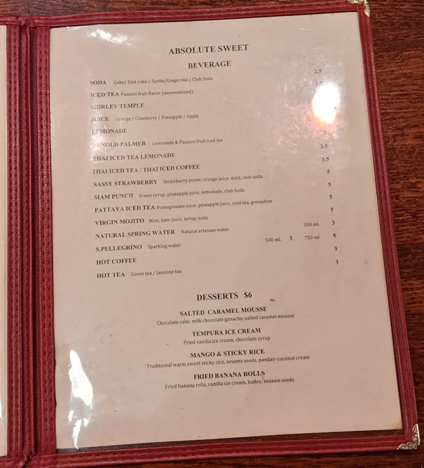 Menu 4