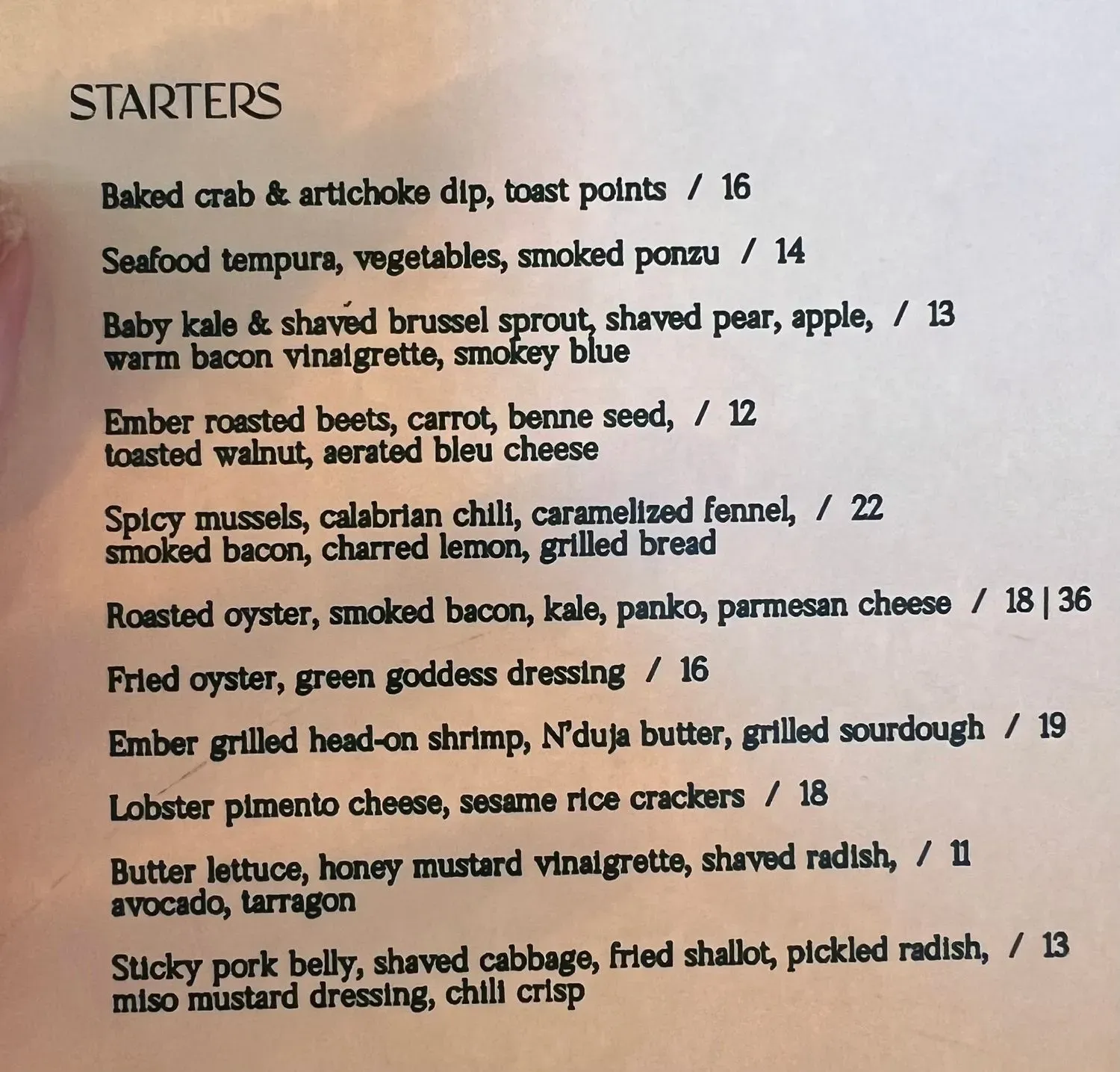 Menu 4