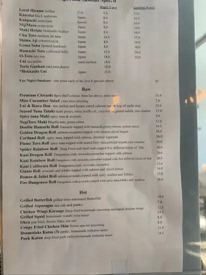 Menu 6