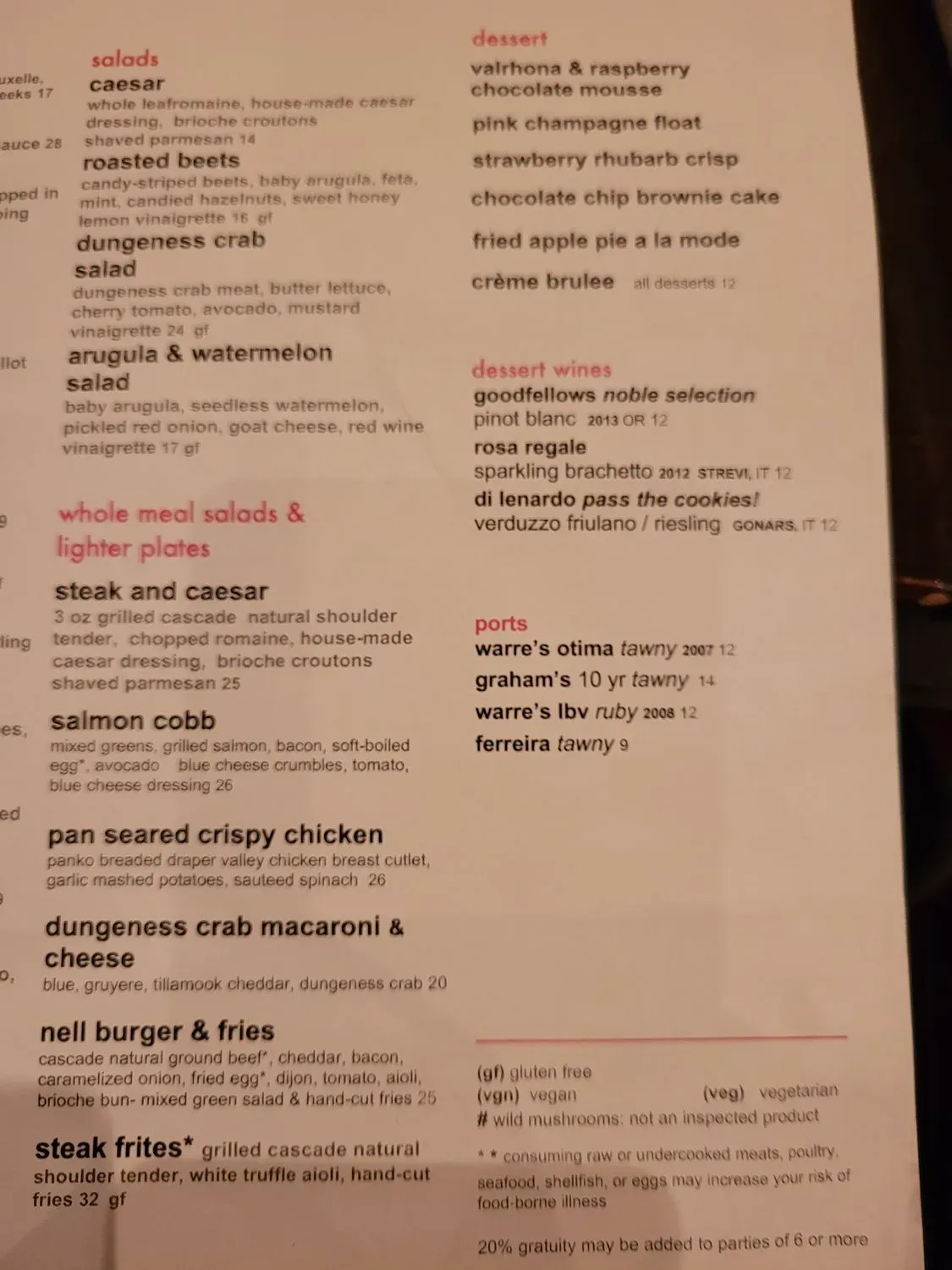 Menu 6