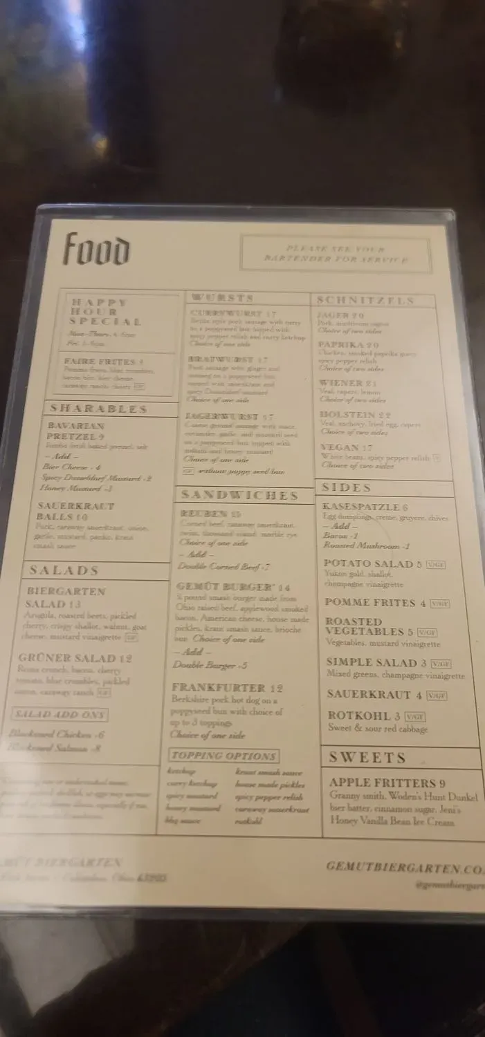 Menu 6