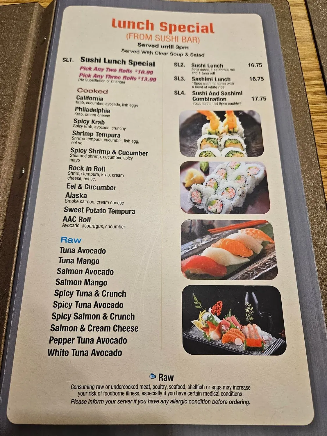 Menu 4