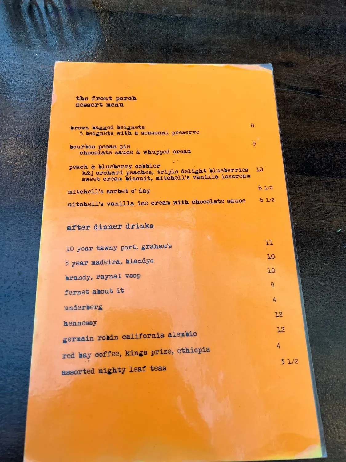 Menu 3