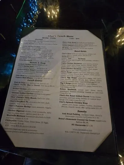 Menu 4