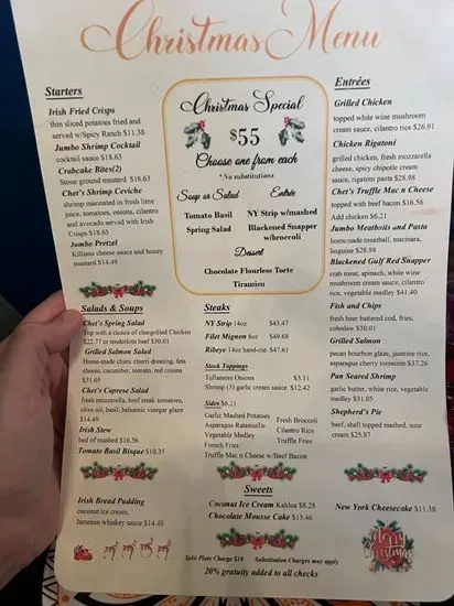 Menu 3