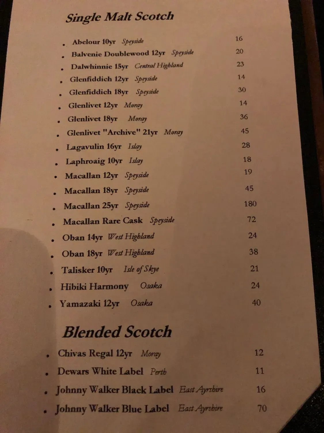 Menu 3