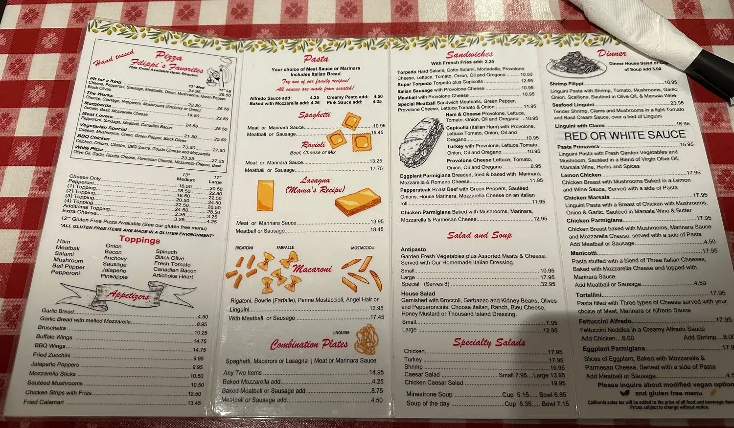 Menu 4