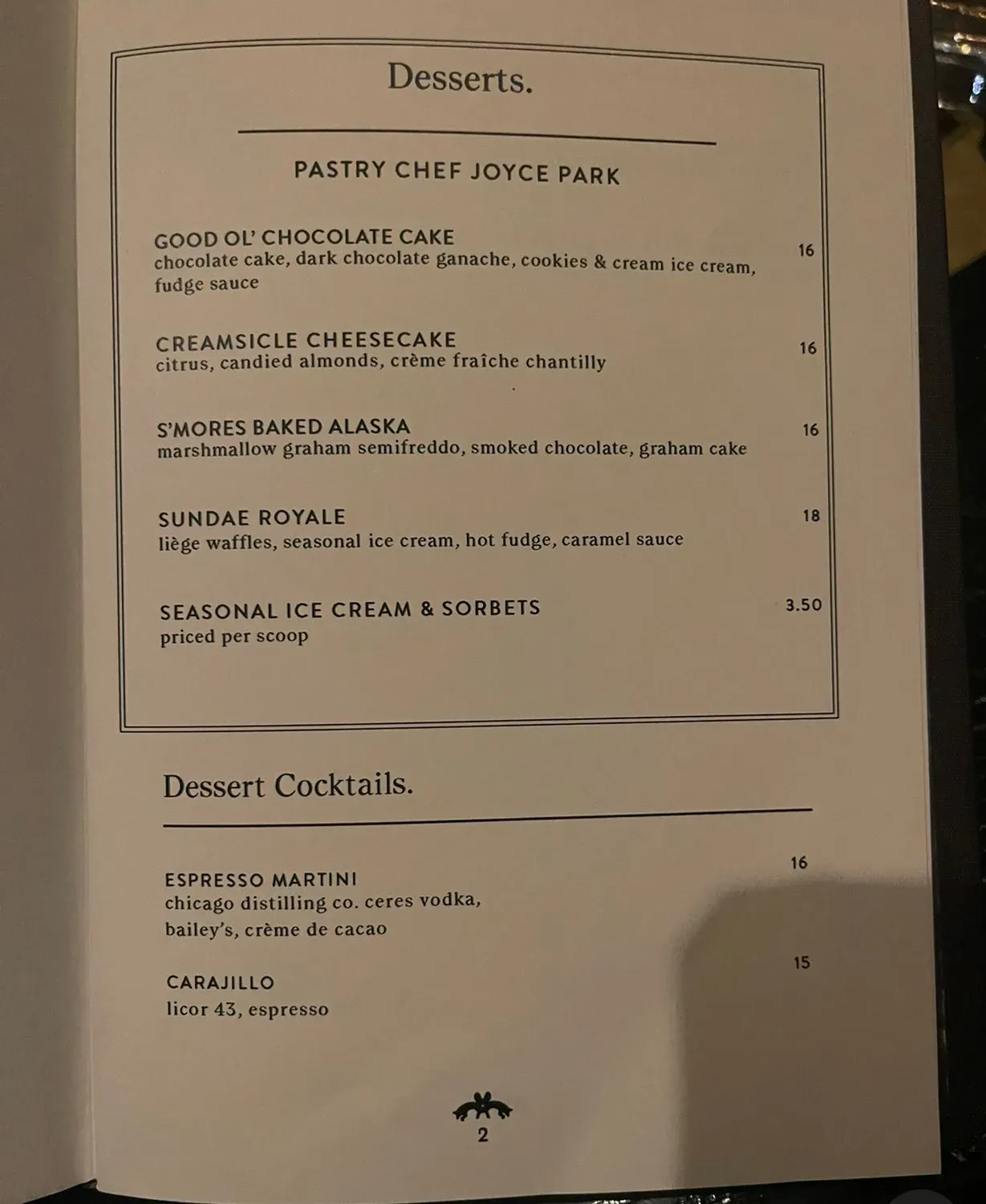 Menu 6