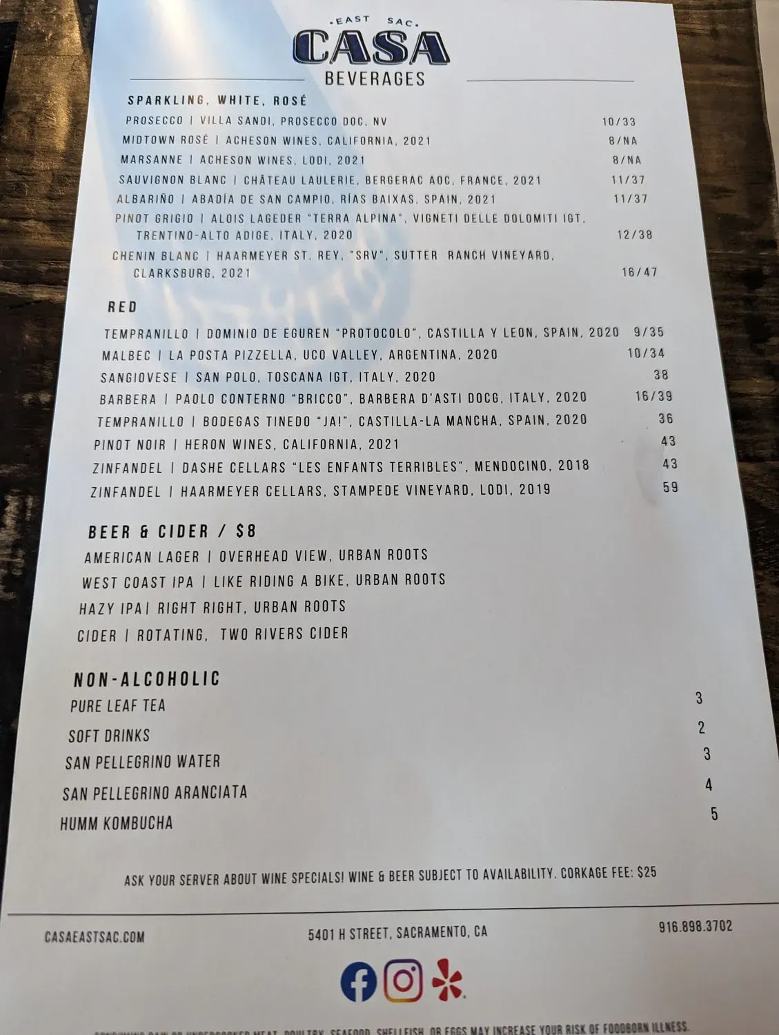 Menu 6