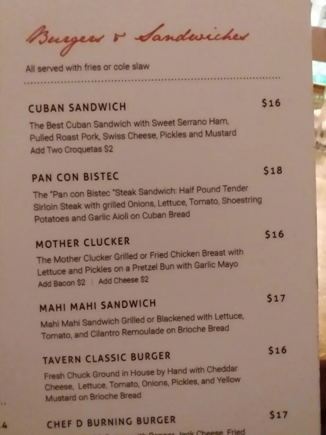 Menu 3