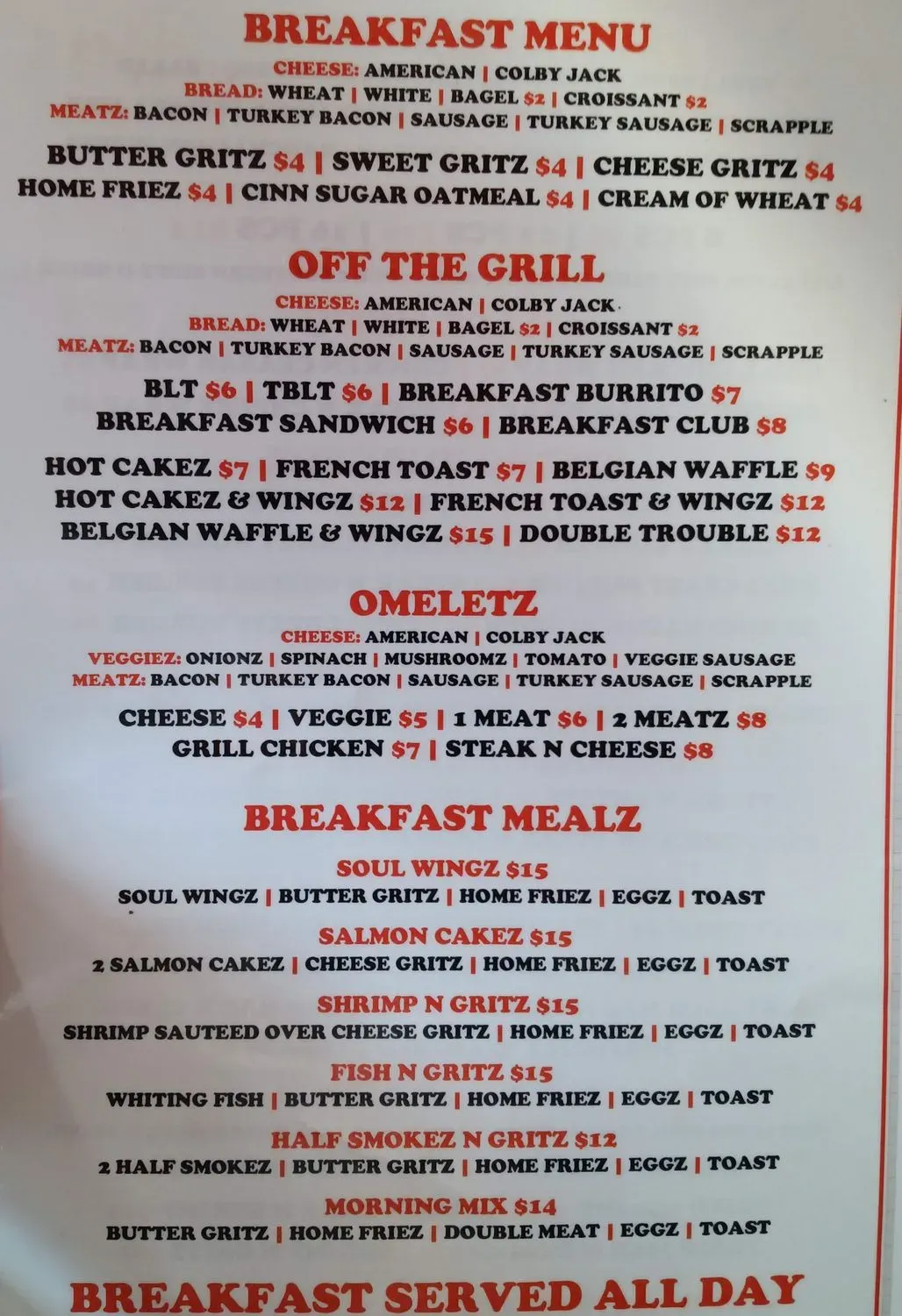 Menu 4