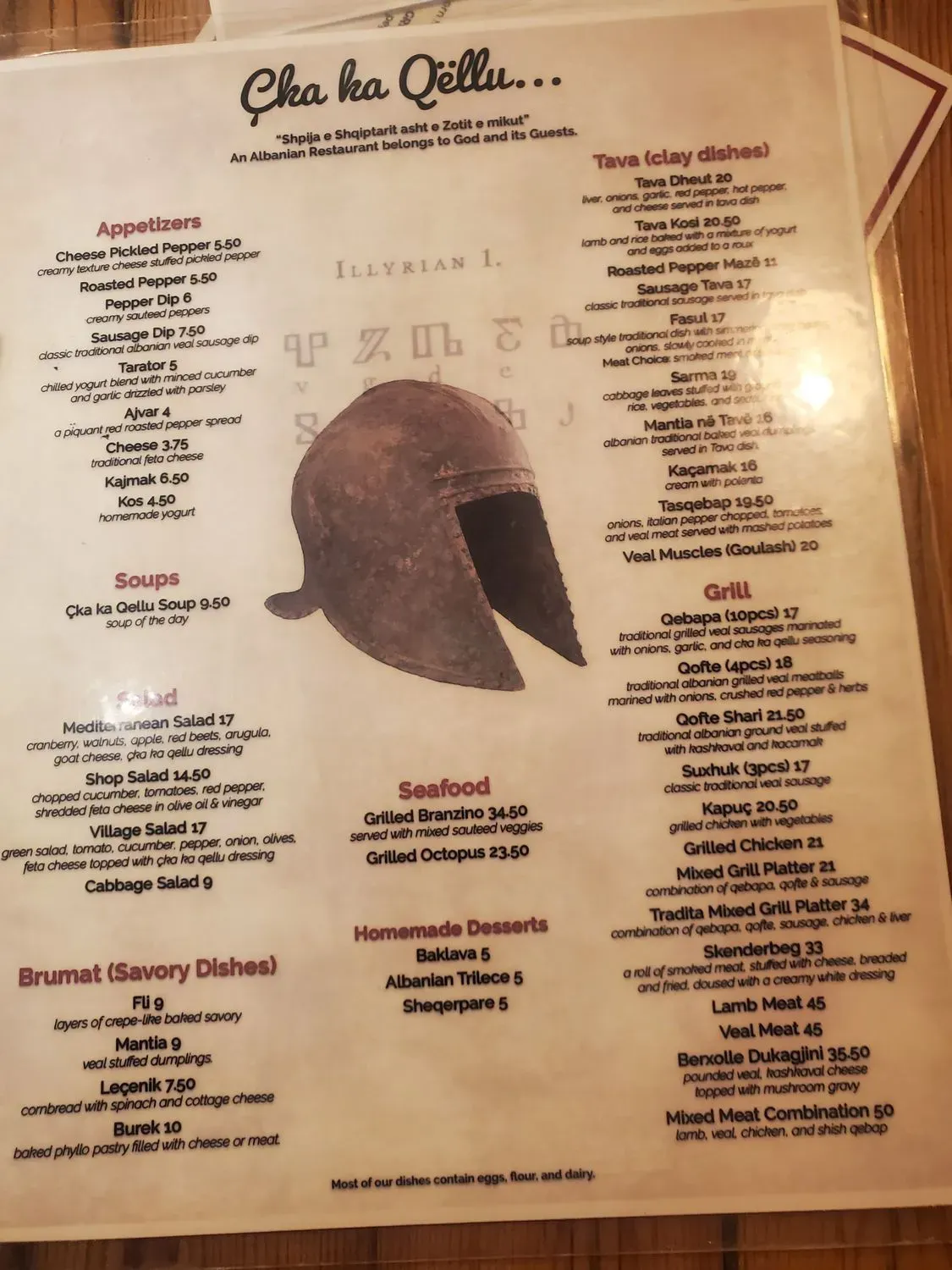 Menu 4