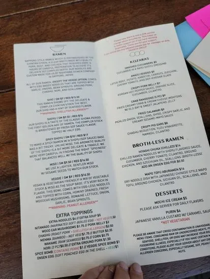 Menu 6